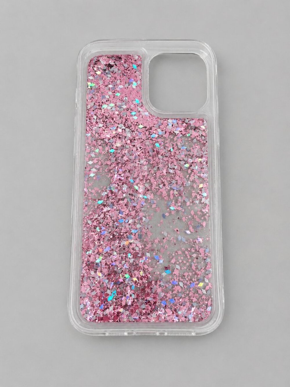 4 FOR $12 Pink Floating Glitter Holographic iPhone 12 Pro Max Case